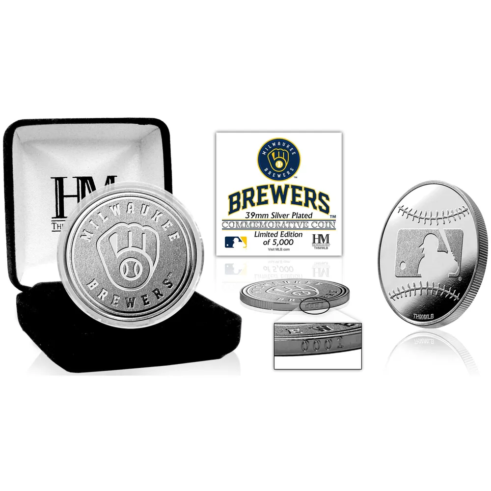 Lids Milwaukee Brewers Tokens & Icons Game Used Uniform Bi-fold Wallet
