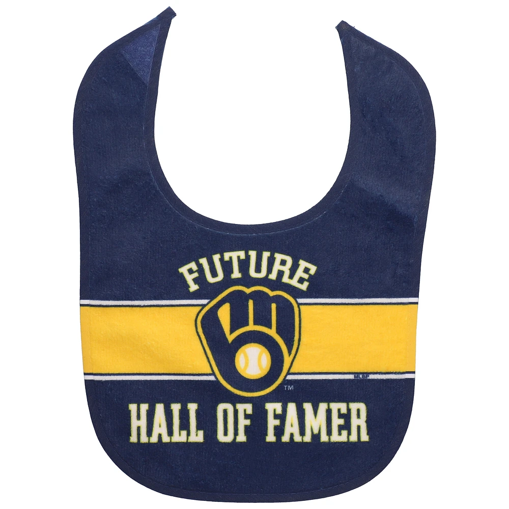 Bavoir All-Pro pour bébé WinCraft Milwaukee Brewers Hall Of Fame