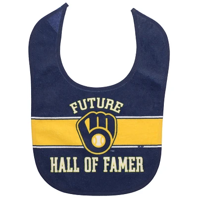 Bavoir All-Pro pour bébé WinCraft Milwaukee Brewers Hall Of Fame