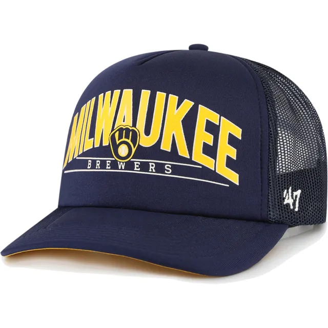 Milwaukee Brewers Fanatics Branded Core Snapback Hat - Gray