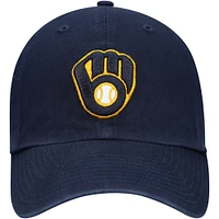 Casquette réglable '47 Navy Milwaukee Brewers Clean Up pour homme