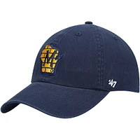 Casquette réglable '47 Navy Milwaukee Brewers State Clean Up pour homme