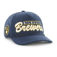 Men's '47 Navy Milwaukee Brewers Corduroy Hitch Adjustable Hat