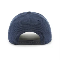 Casquette ajustable en velours côtelé bleu marine '47 Milwaukee Brewers pour homme