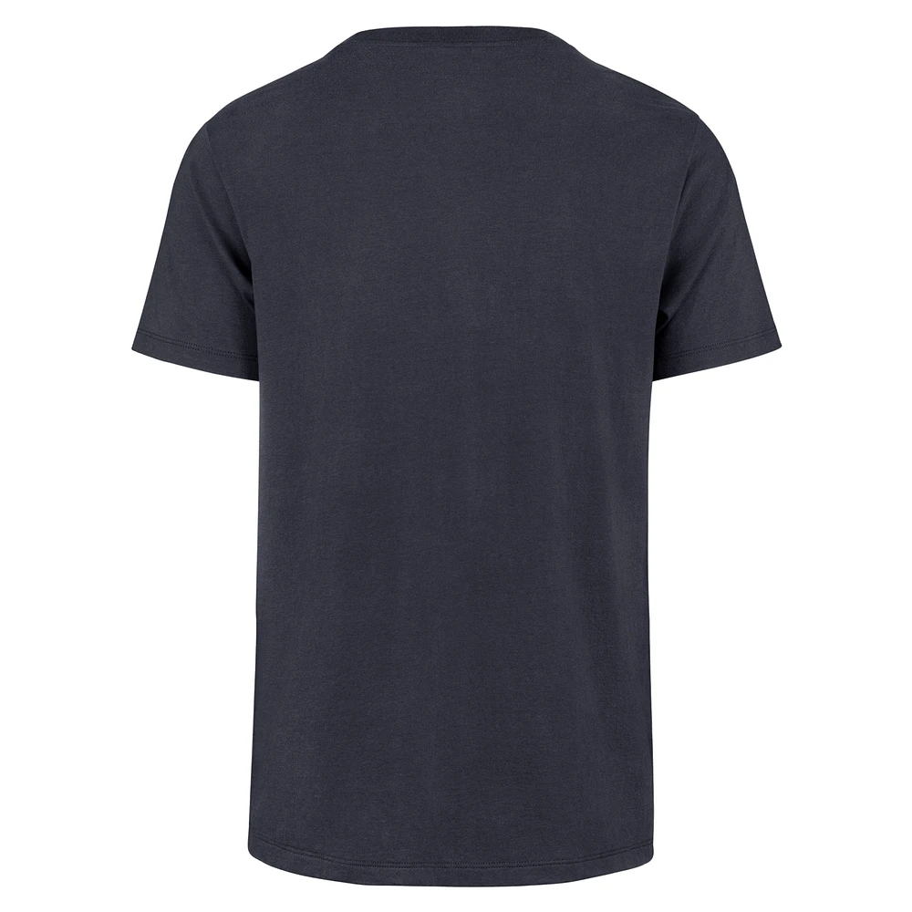 Men's '47 Navy Milwaukee Brewers Pitchout Franklin T-Shirt