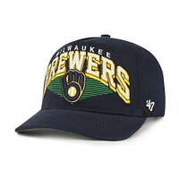 Men's '47 Navy Milwaukee Brewers Pomona Hitch Adjustable Hat