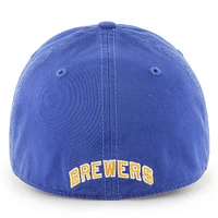 Men's '47 Royal Milwaukee Brewers Cooperstown Collection Franchise Fitted Hat