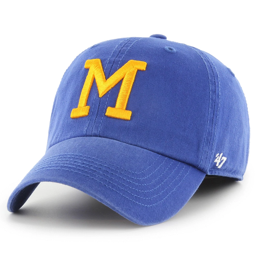 Casquette ajustée '47 Royal Milwaukee Brewers Cooperstown Collection Franchise pour homme