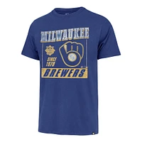 T-shirt '47 Royal Milwaukee Brewers Outlast Franklin pour hommes