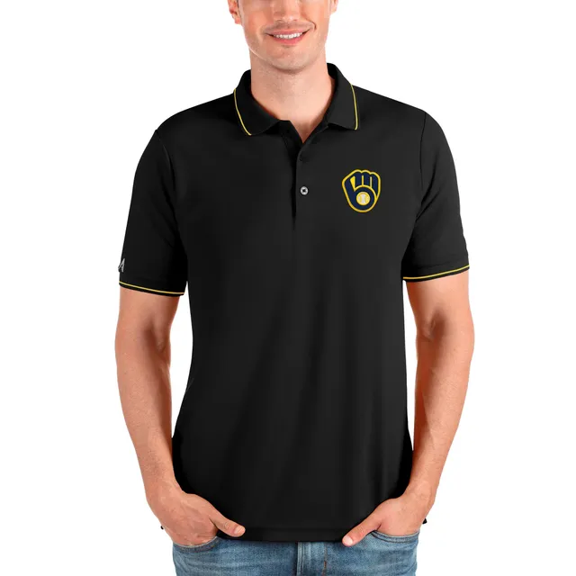 Lids Milwaukee Brewers Levelwear Blade Polo - Navy