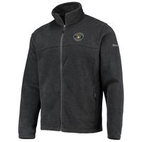 Men's Columbia Charcoal Milwaukee Brewers Full-Zip Flanker Jacket