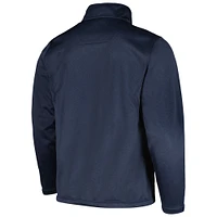 Veste entièrement zippée Dunbrooke Heather Navy Milwaukee Brewers Explorer pour hommes