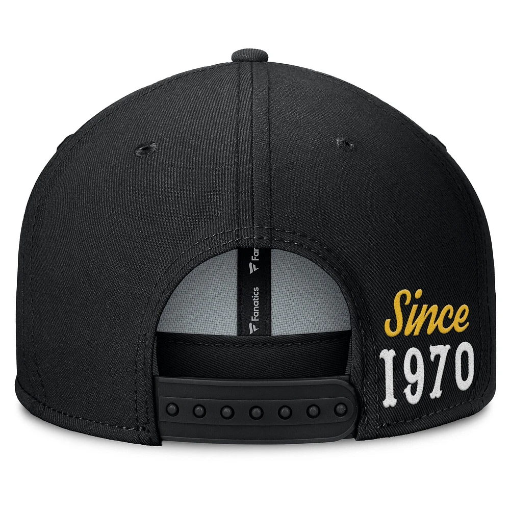 Men's Fanatics Black Milwaukee Brewers Walk-Off Bullpen Snapback Hat