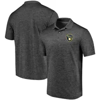 Men's Fanatics Branded Navy Milwaukee Brewers Primary Team Logo Polo