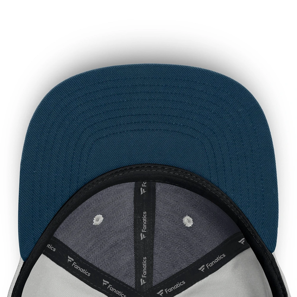 Men's Fanatics Gray Milwaukee Brewers Knuckleball Snapback Hat