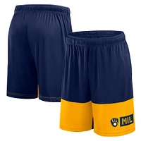 Short Fanatics bleu marine pour homme