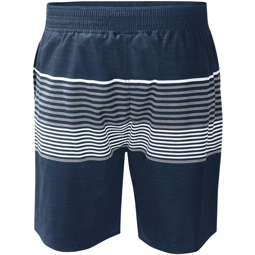 Short de bain pour homme G-III Sports by Carl Banks bleu marine Milwaukee Brewers Coastline Volley