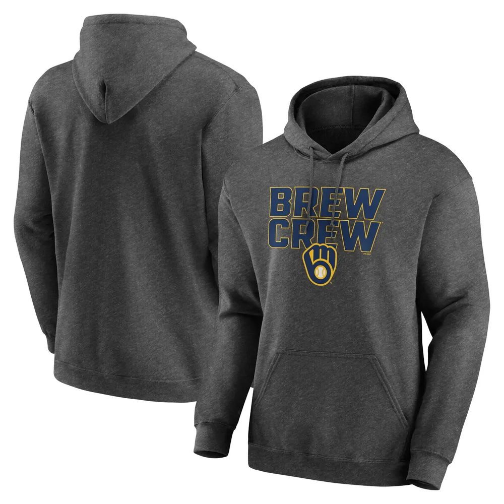 Milwaukee Brewers Women's Cut Size Medium Hooded Sweatshirt