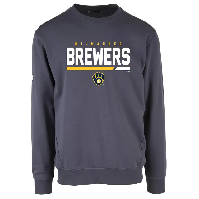 Men's New Era Royal Milwaukee Brewers 2022 City Connect Pullover