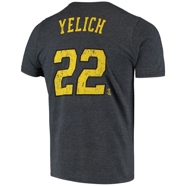 Youth Milwaukee Brewers Christian Yelich Majestic Navy Name