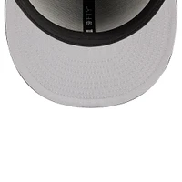 Men's New Era Black Milwaukee Brewers Logo 59FIFTY Fitted Hat