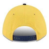 Men's New Era  Gold/Navy Milwaukee Brewers 2025 Spring Training 9FORTY Adjustable Hat