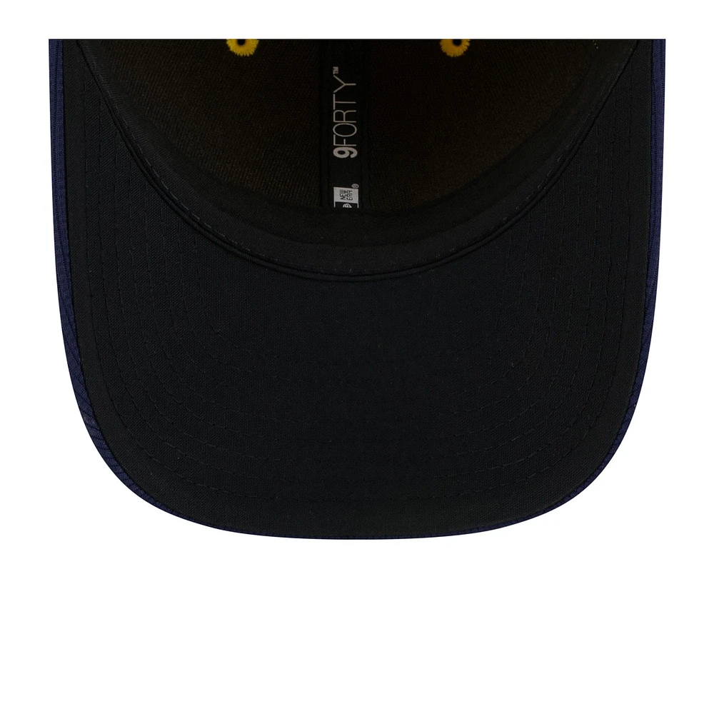 Men's New Era  Gold/Navy Milwaukee Brewers 2025 Spring Training 9FORTY Adjustable Hat