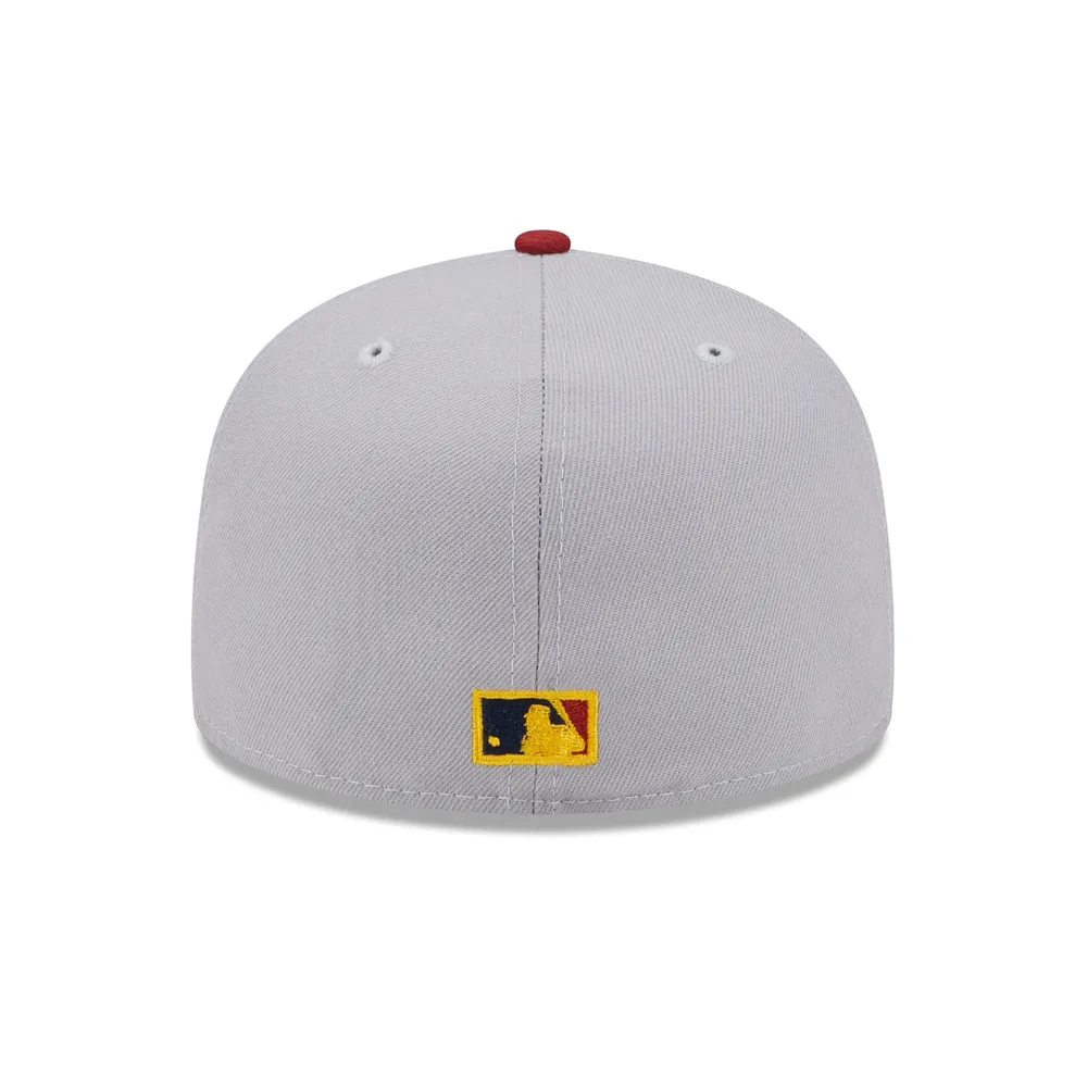 New Era Men's New Era White/Red Milwaukee Brewers Undervisor