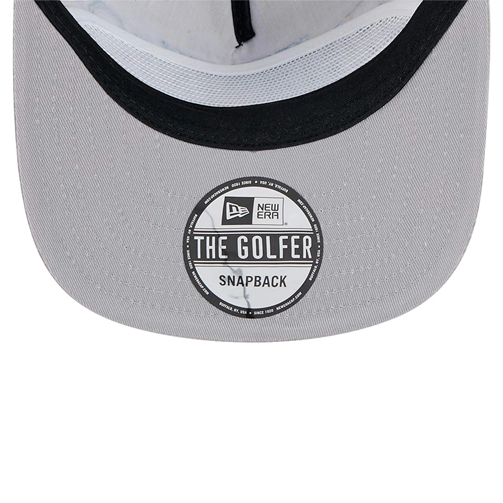 Casquette de golf snapback en velours côtelé Milwaukee Brewers grise New Era pour homme