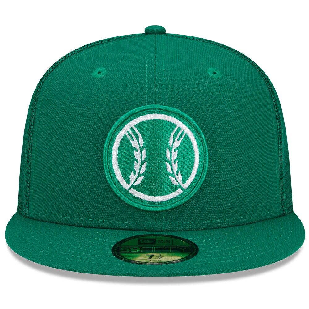 Men's New Era Green Milwaukee Brewers 2022 St. Patrick's Day 59FIFTY Fitted Hat