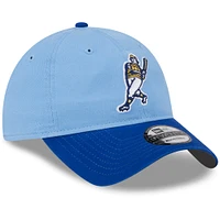 Men's New Era Light Blue Milwaukee Brewers 2025 Batting Practice 9TWENTY Adjustable Hat