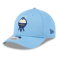 Men's New Era Light Blue Milwaukee Brewers City Connect Batting Practice 9FORTY M-Crown Adjustable Hat