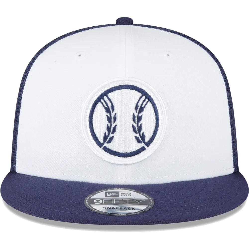 Milwaukee Brewers Men's Navy New Era 9Fifty Snapback Hat