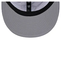 Men's New Era Navy/White Milwaukee Brewers Jagged 9FIFTY Snapback Hat
