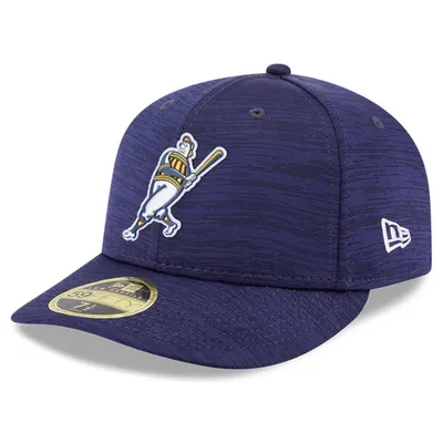 Milwaukee Brewers New Era 2023 Clubhouse Low Profile 59FIFTY Fitted Hat - Navy