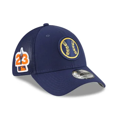 Men's Milwaukee Brewers New Era Navy 2023 Spring Training 59FIFTY Fitted Hat