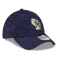 Men's New Era Navy Milwaukee Brewers 2025 MLB Clubhouse 39THIRTY Flex Hat