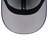 Men's New Era Navy Milwaukee Brewers Active Pivot 39THIRTY Flex Hat