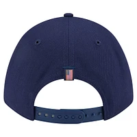 Men's New Era Navy Milwaukee Brewers American Flag 9FORTY M-Crown A-Frame Adjustable Hat