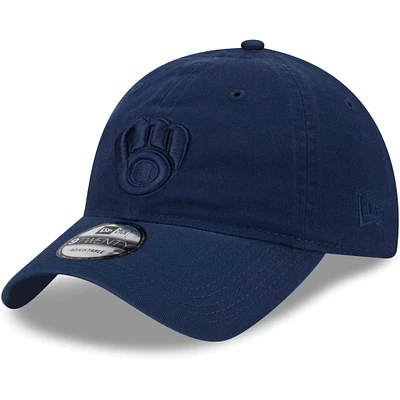 Casquette ajustable 9TWENTY New Era bleu marine Milwaukee Brewers Color Pack pour homme