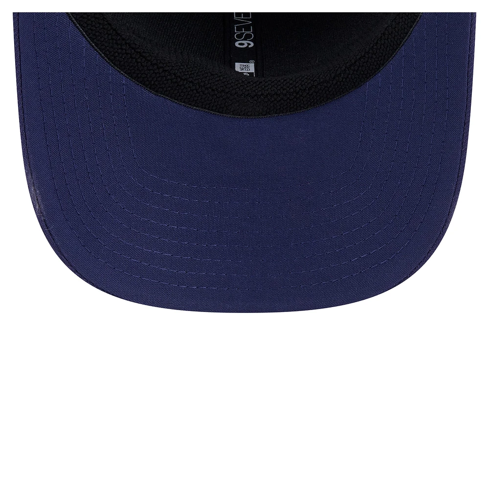 Men's New Era Navy Milwaukee Brewers Multi-Rope 9SEVENTY Stretch-Snap Hat