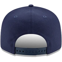 Men's New Era Navy Milwaukee Brewers Team Color 9FIFTY Adjustable Hat