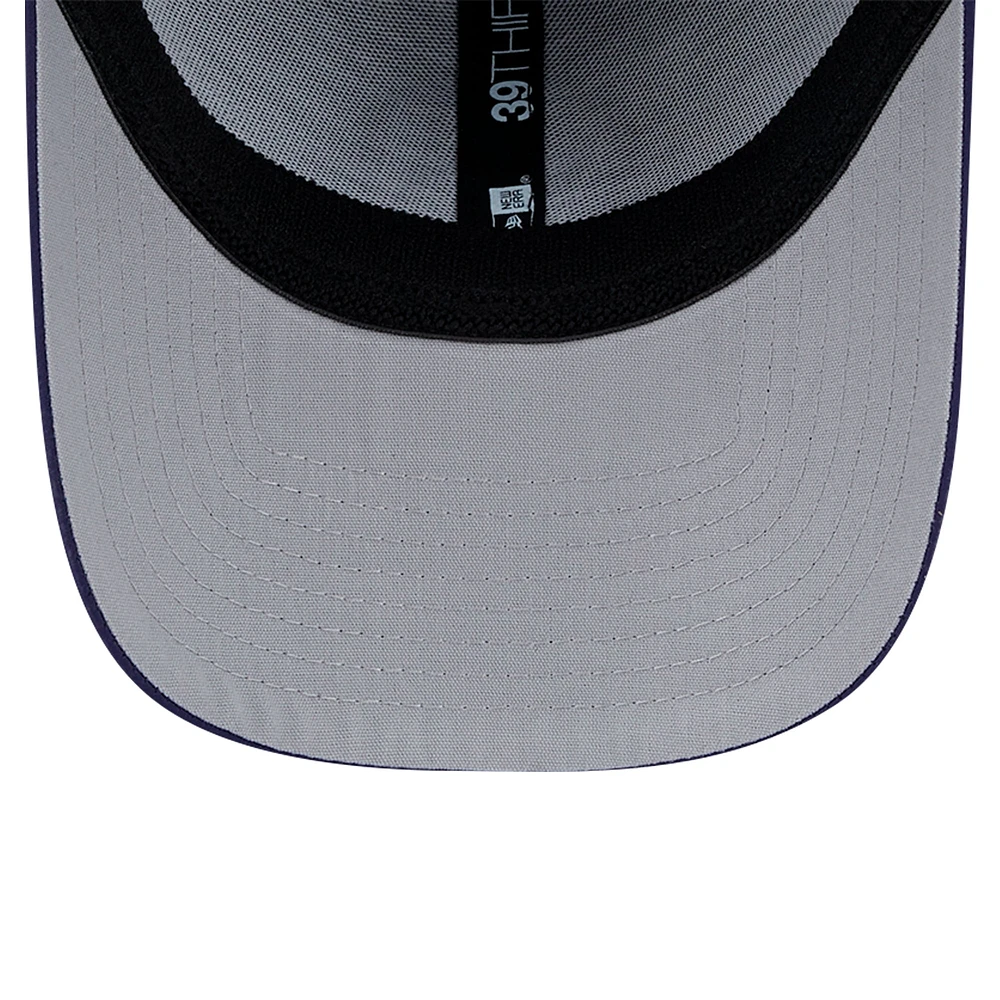 Casquette flexible 39THIRTY Team Tone des Milwaukee Brewers New Era pour hommes, bleu marine