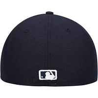 Casquette ajustée 59FIFTY bleu marine avec logo Milwaukee Brewers pour homme New Era