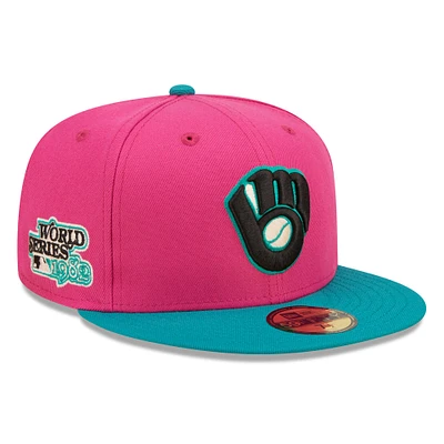 Men's Chicago White Sox New Era Pink/Sky Blue Comiskey Park