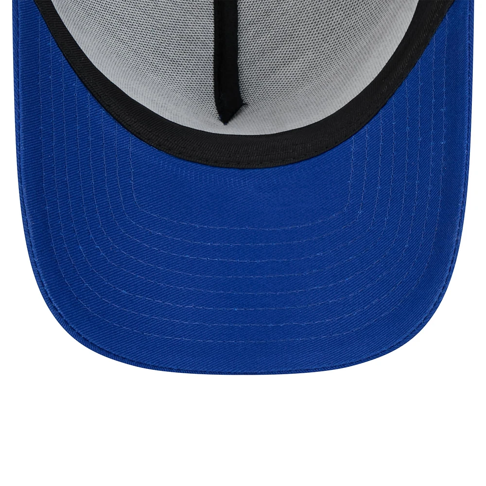 Casquette ajustable A-Frame Trucker 9FORTY Royal Milwaukee Brewers de New Era pour homme