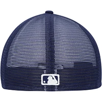 Men's New Era White/Navy Milwaukee Brewers 2023 On-Field Batting Practice 59FIFTY Fitted Hat