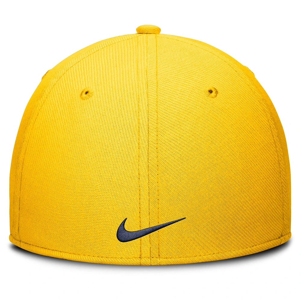 Men's Nike Gold Milwaukee Brewers Rise Performance Flex Hat