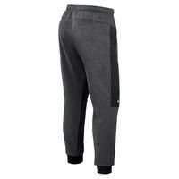 Men's Nike Heathered Gray/Black Milwaukee Brewers Authentic Collection Flux Performance Jogger Pants