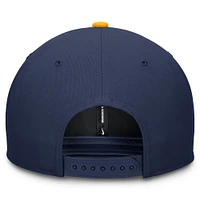 Men's Nike Navy/Gold Milwaukee Brewers Pro Performance Snapback Hat